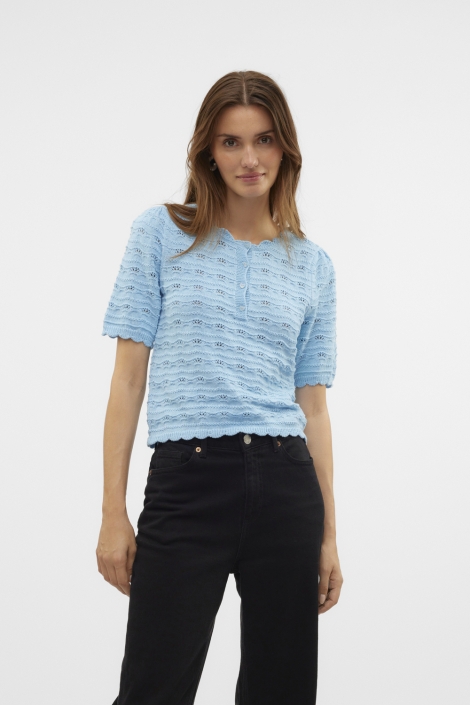 Vero Moda vmshelby ss o-neck pullover boo